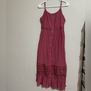 Cklass Mauve Midi Dress (S)